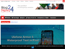 Tablet Screenshot of blognews24.com